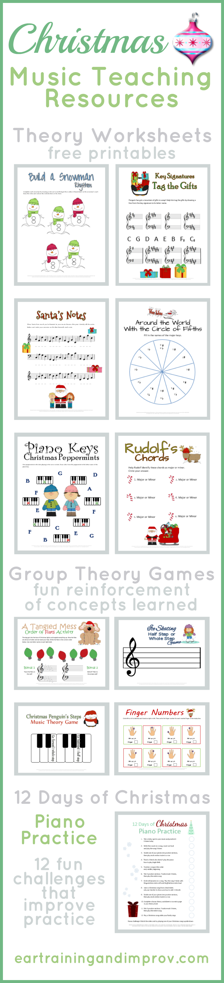 christmas music theory worksheets - 20+ free printables